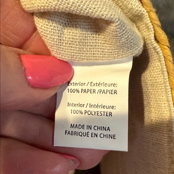 Btb Los Angeles Beige Tote Bag - Picture 3 of 9